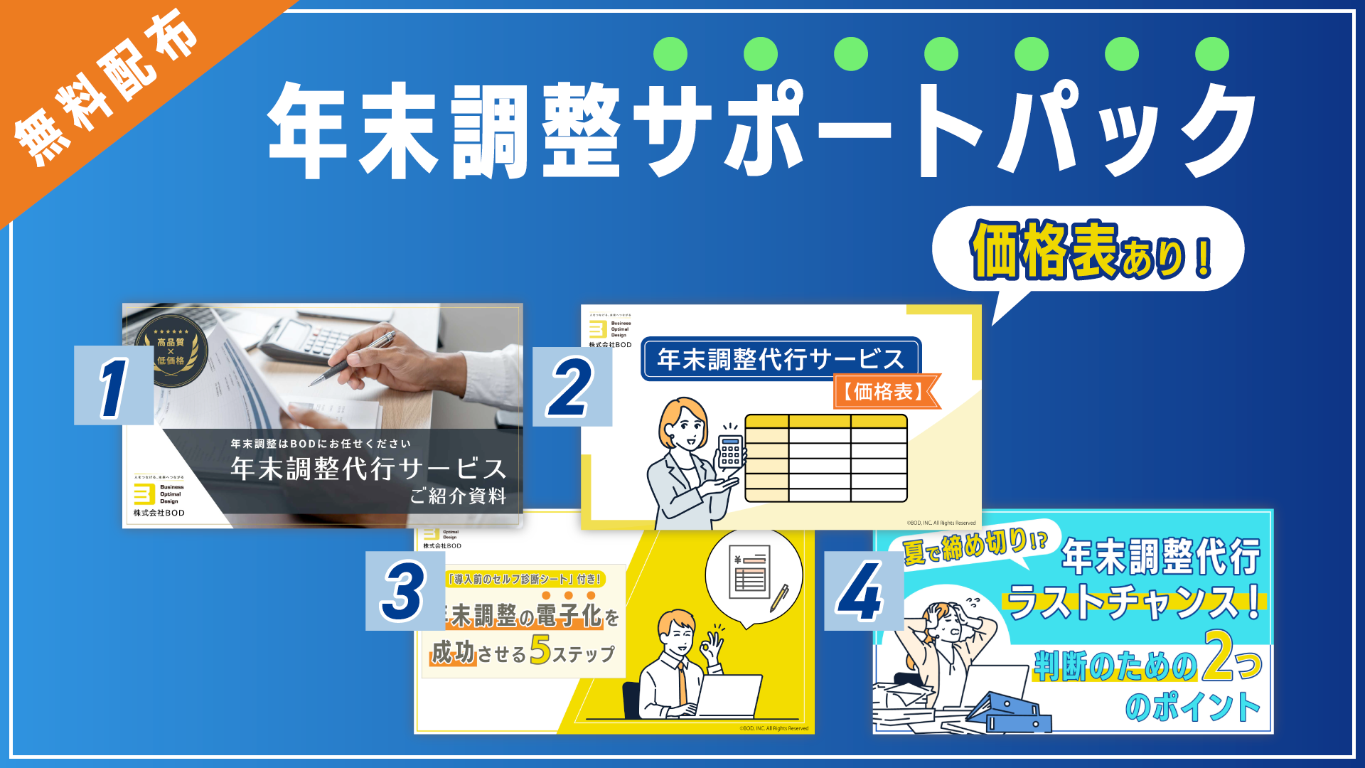 年末調整サポートパックの資料